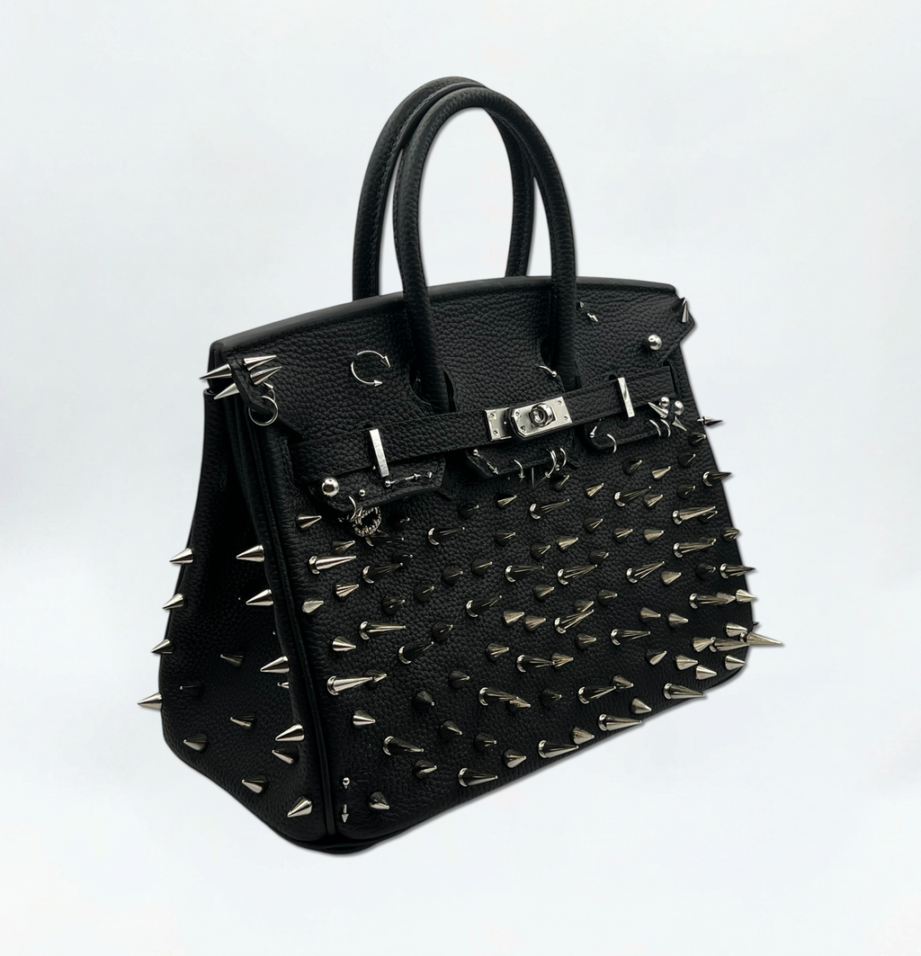 Silver Spike Bag