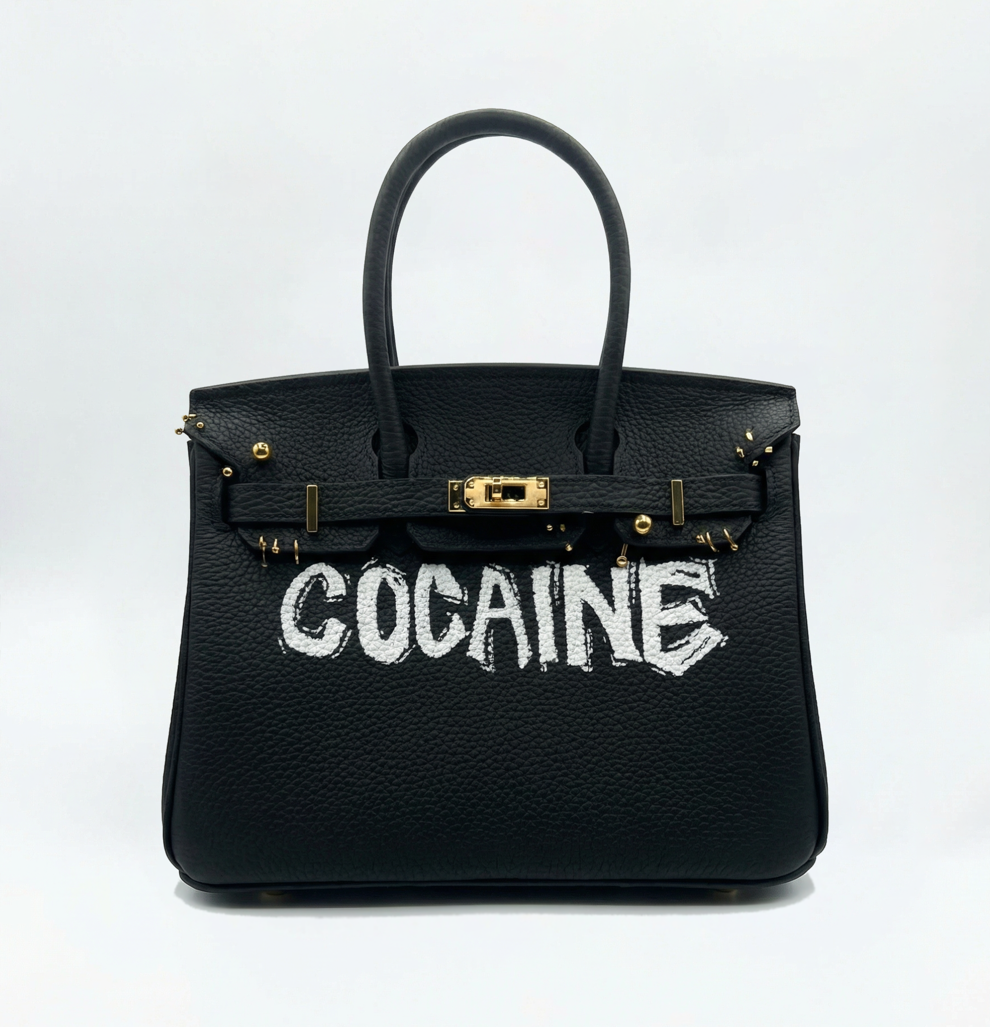 Cow Leather Cocaine Bag