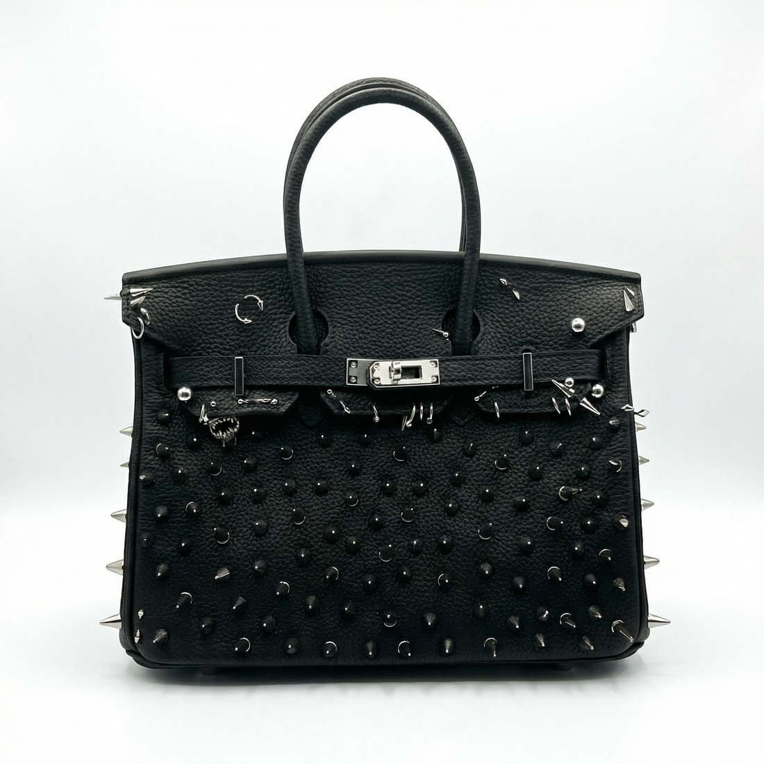 Silver Spike Bag