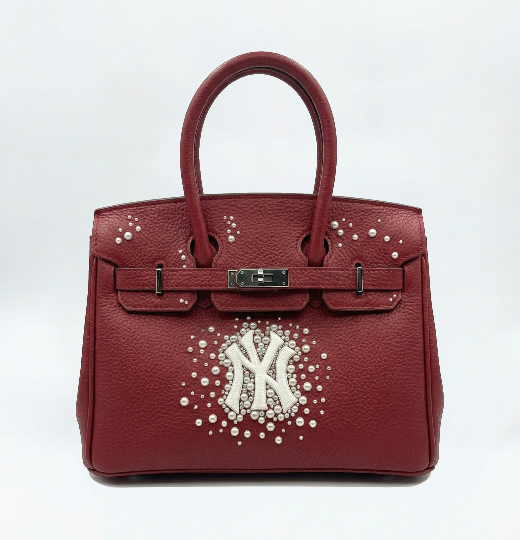 Wine Red NY City Bag